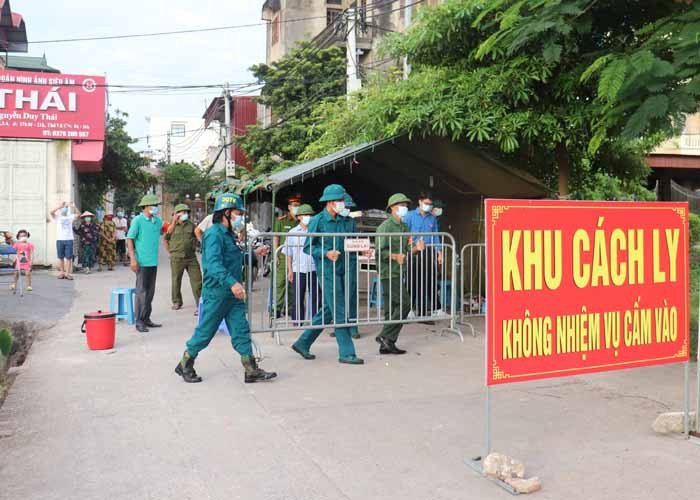 Kết thúc cách ly y tế một số cụm dân cư ở xã Hồng Quang
